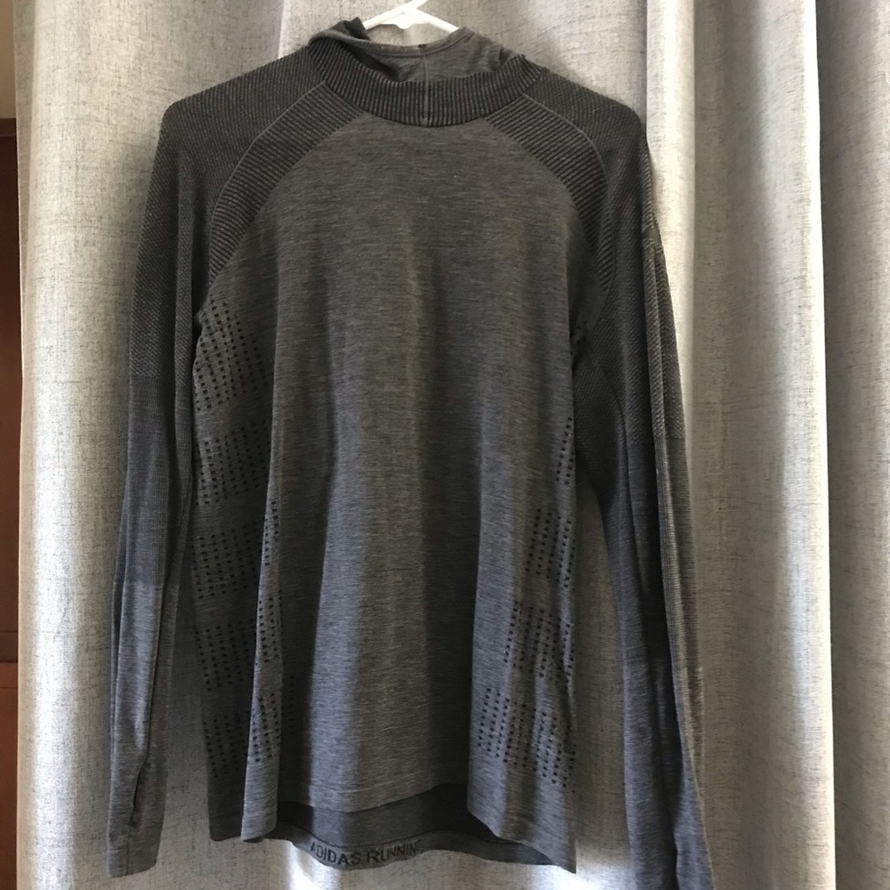 Adidas LS hooded running shirt